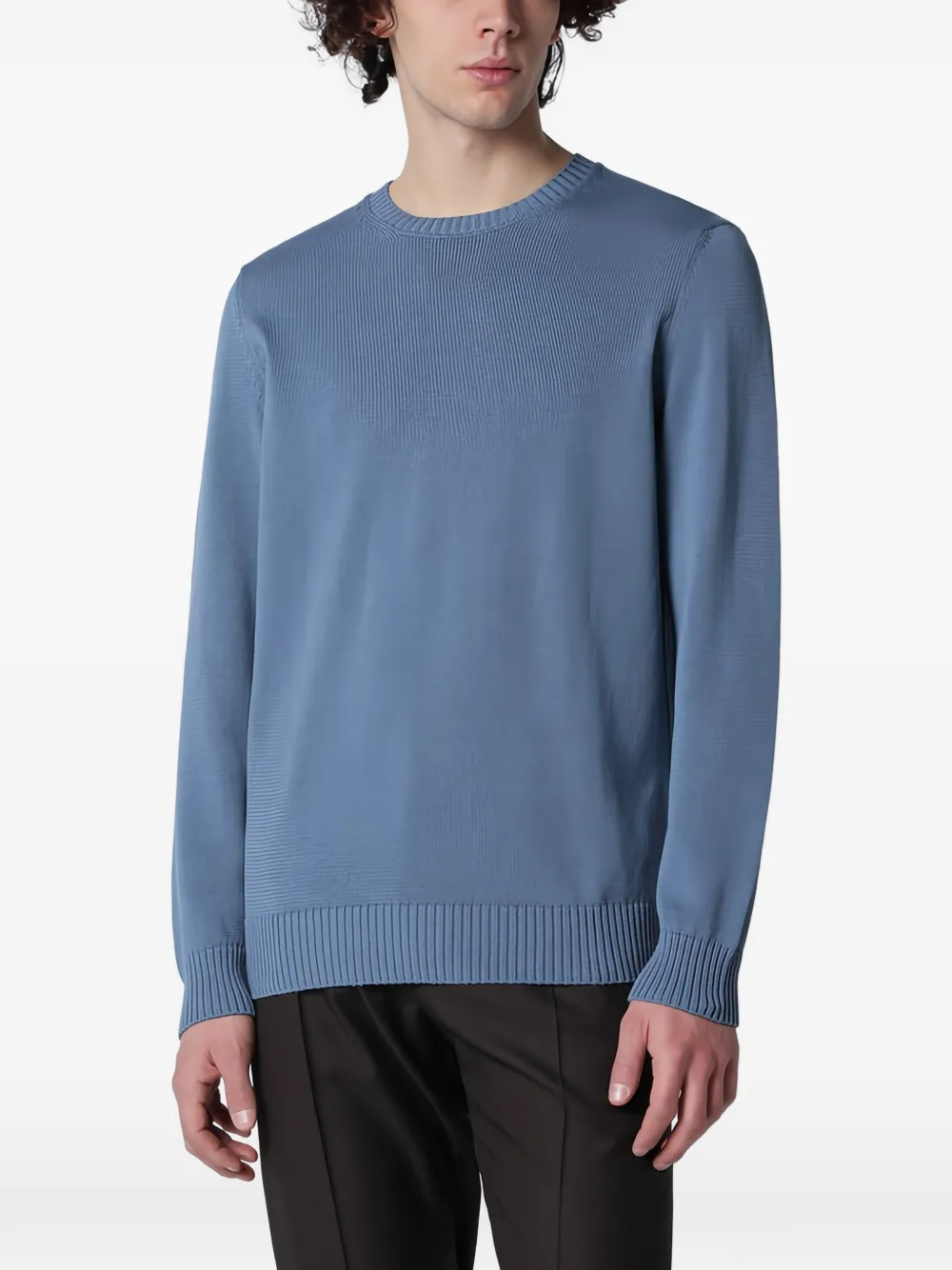 Drumohr long-sleeve crew-neck sweater - Blu