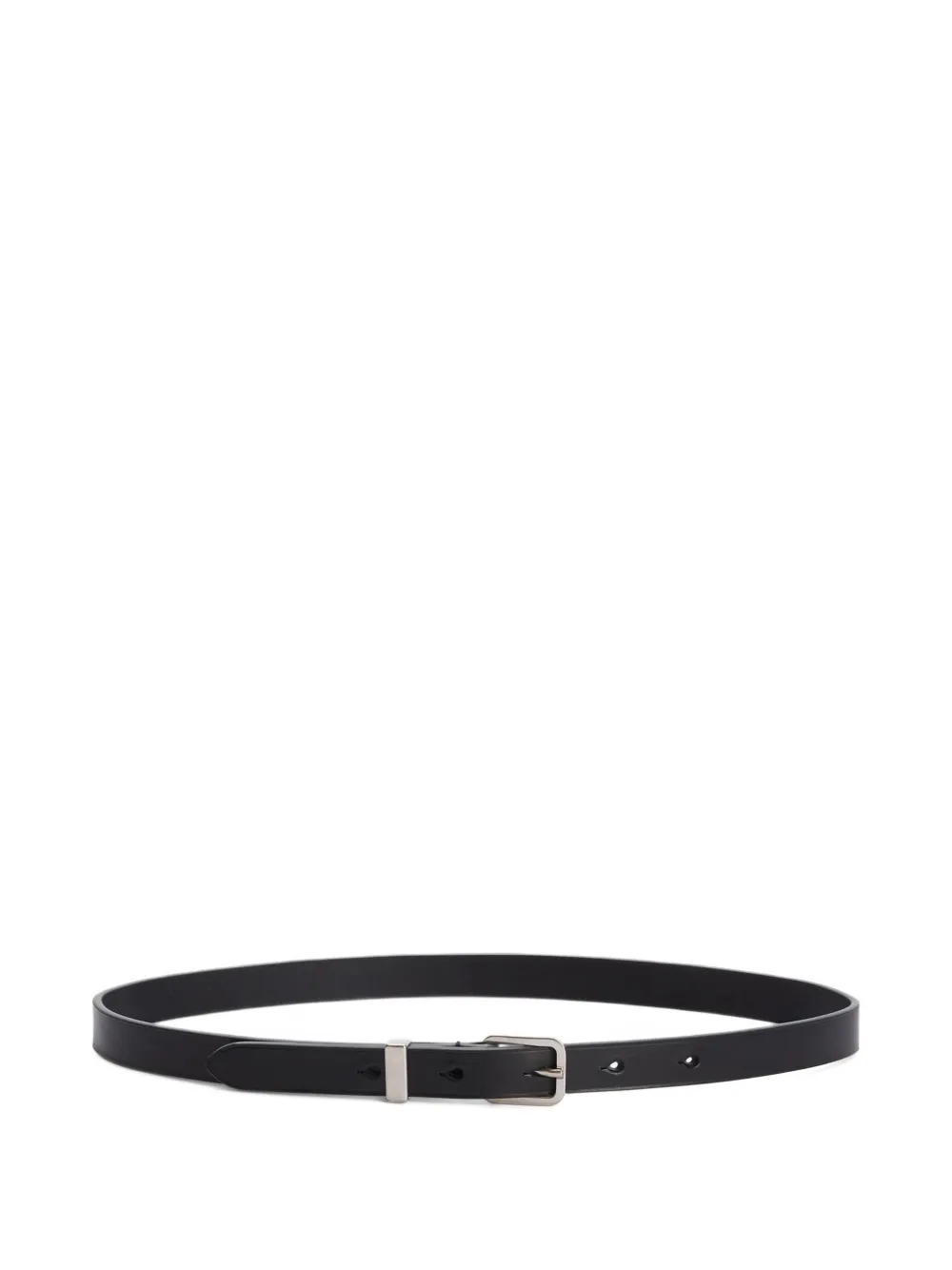 Jil Sander buckle leather belt - Nero