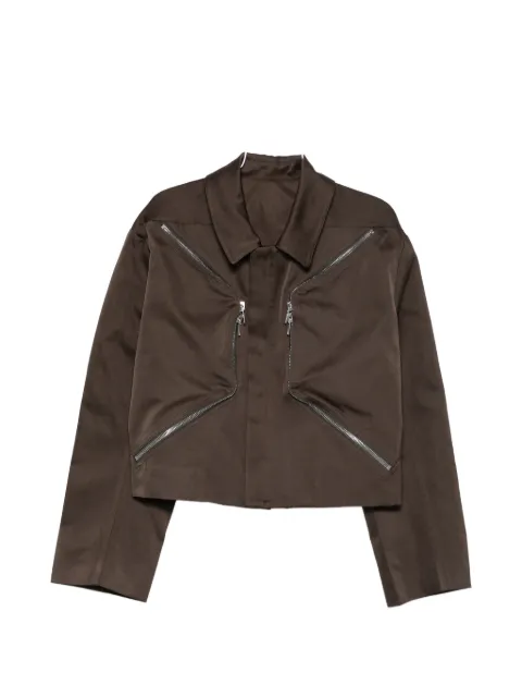 Rick Owens zip cropped jacket