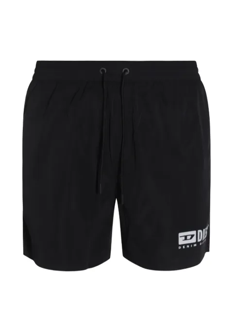 Diesel X Division drawstring logo swim shorts