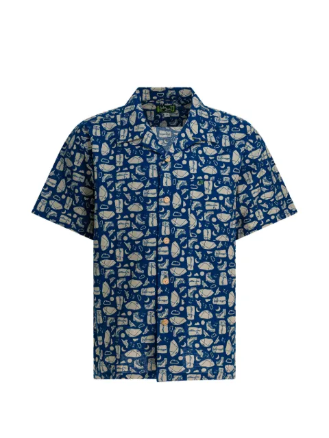 Montbell buttoned pattern shirt