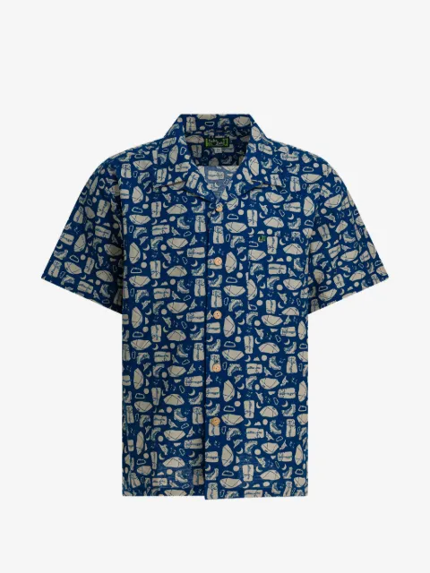 Montbell buttoned pattern shirt