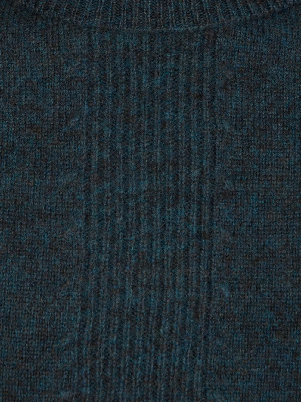 Emporio Armani Geribbelde coltrui Blauw