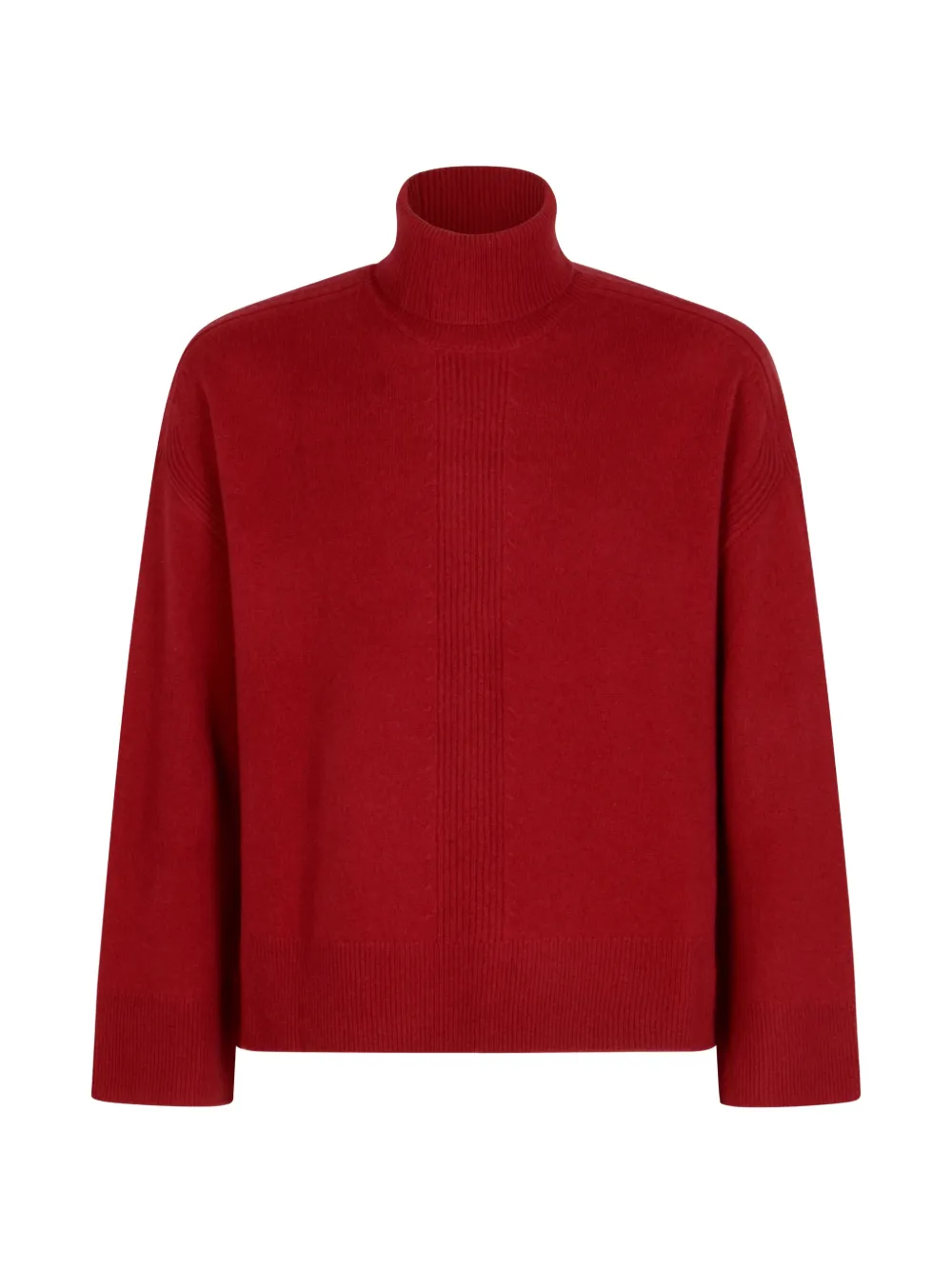 Emporio Armani turtleneck knit sweater - Rot