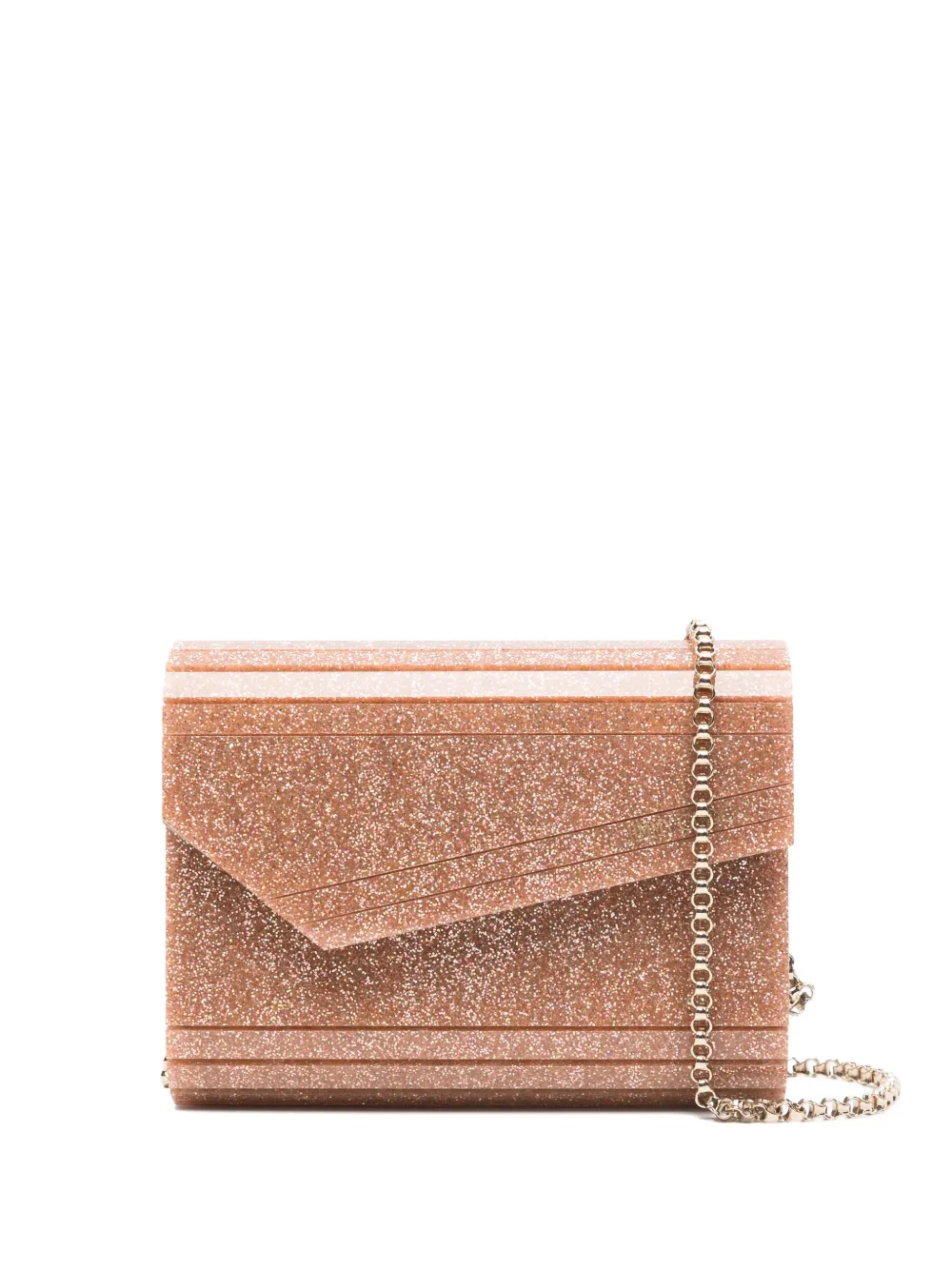 Jimmy Choo Candy clutch bag - Marrone