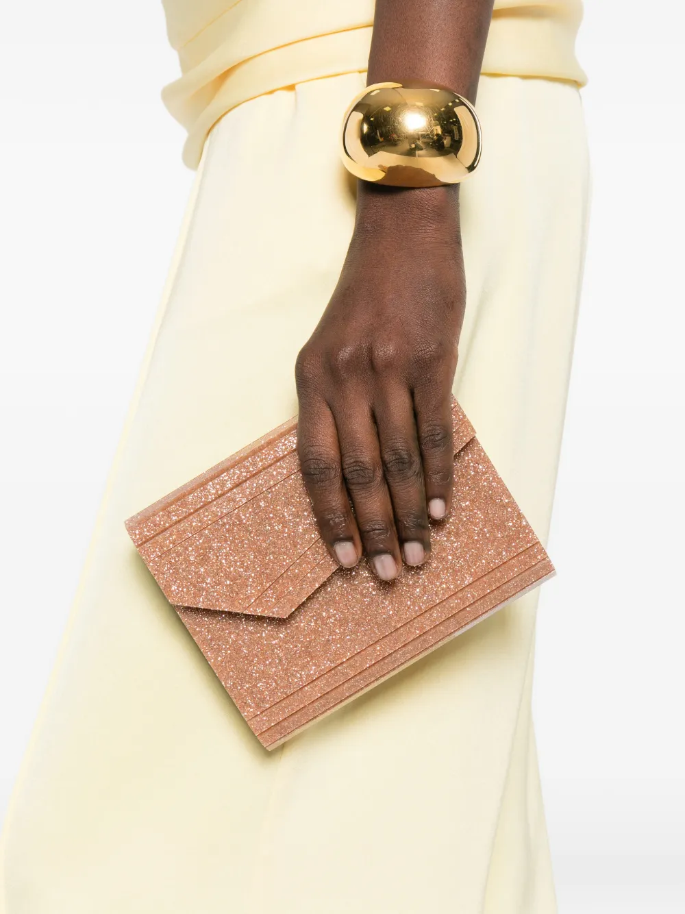 Jimmy Choo Candy clutch Bruin