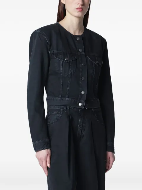 Haikure Shirley Bull 44 buttoned cropped jacket