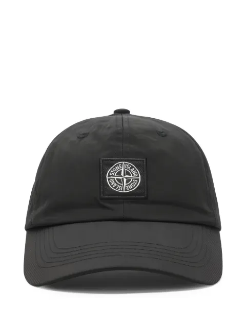 Stone Island logo-patch baseball cap