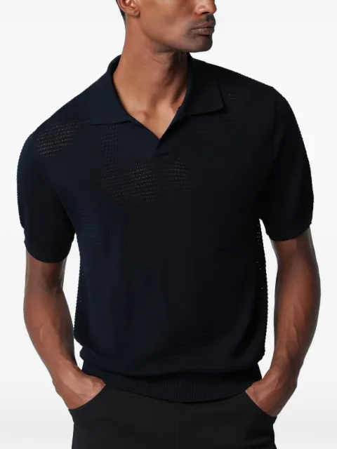 Tagliatore playera tipo polo de tejido waffle