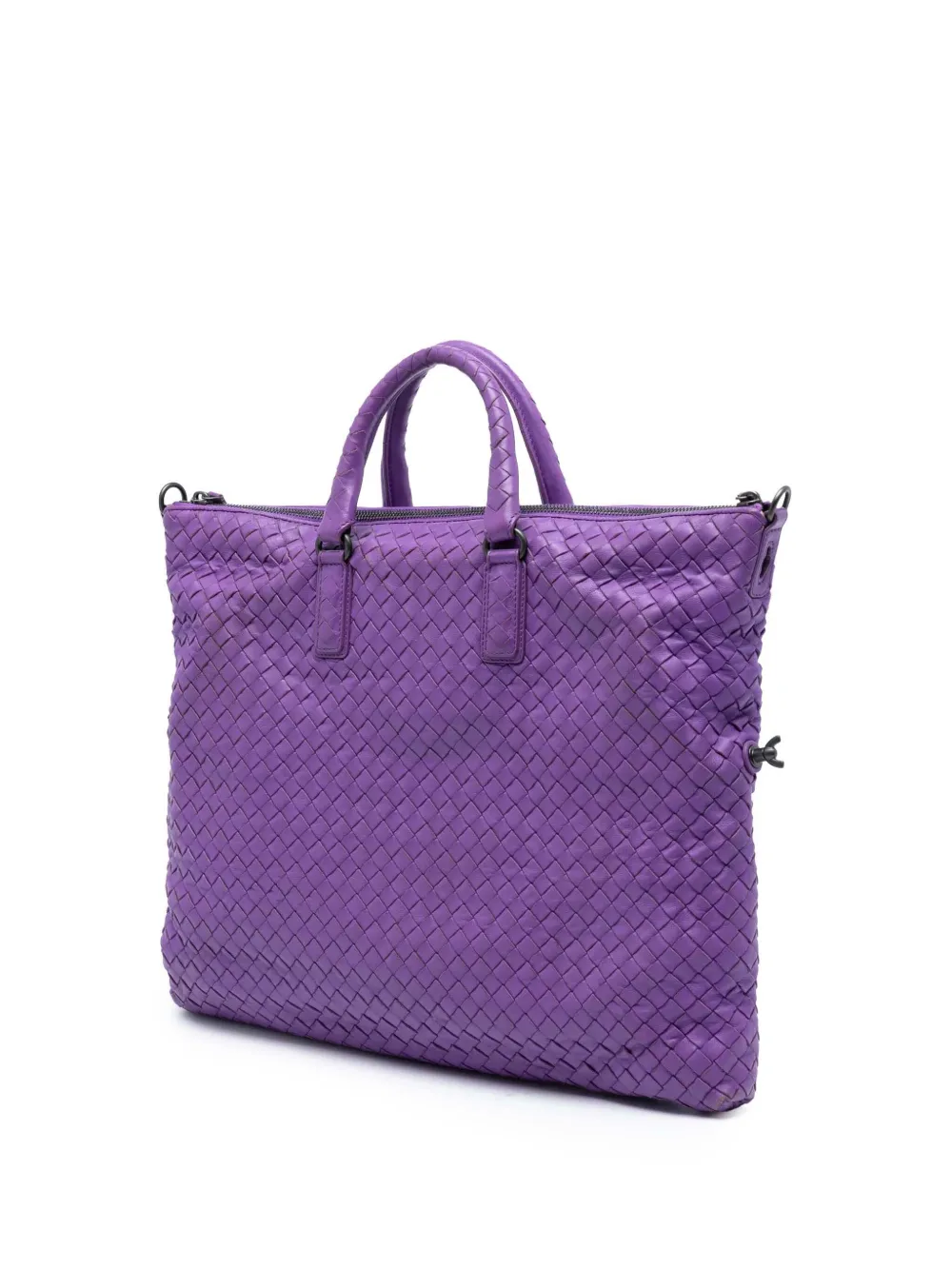 2012-2025 Medium Nappa Intrecciato Convertible Tote Satchel
