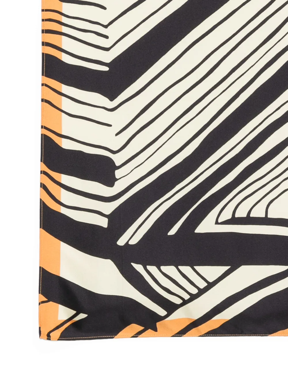  Raquel Diniz Patterned Scarf - Black 