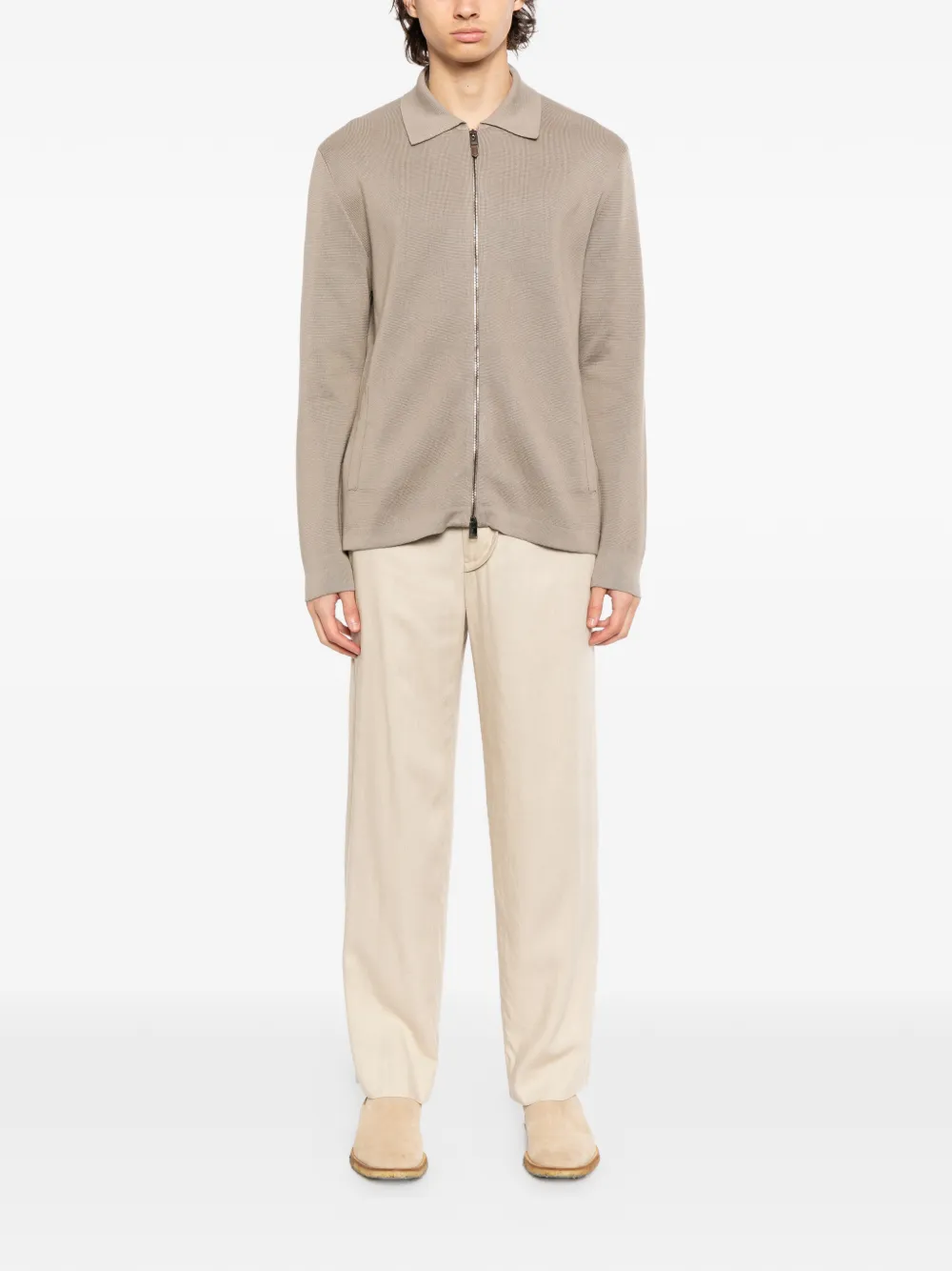 Canali collared jacket | Shirt Jackets | Image 2