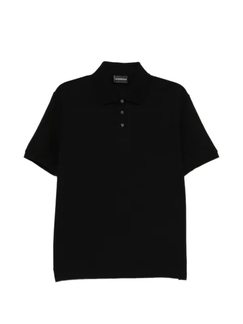 Emporio Armani cotton jersey polo shirt