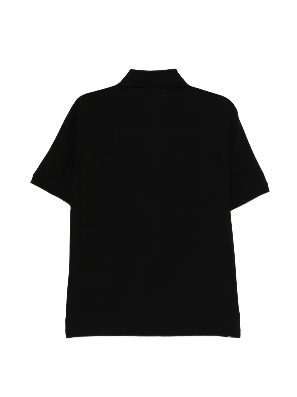 Emporio Armani Jersey poloshirt Zwart