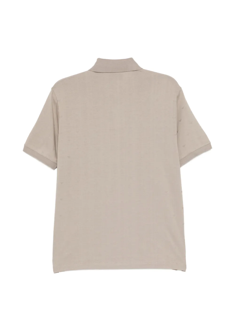 Emporio Armani Jersey poloshirt Beige