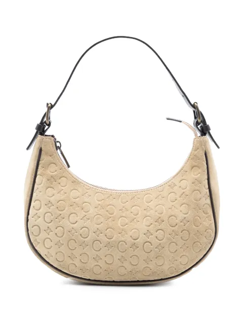Celine Pre-Owned 2000 C Macadam Suede shoulder bag