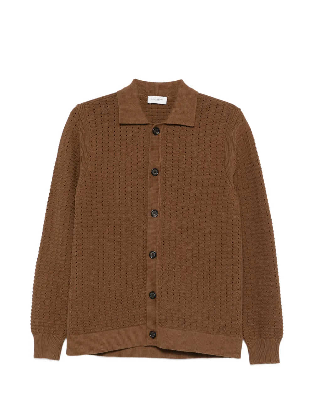 Paolo Pecora button knitted cardigan - Marrone