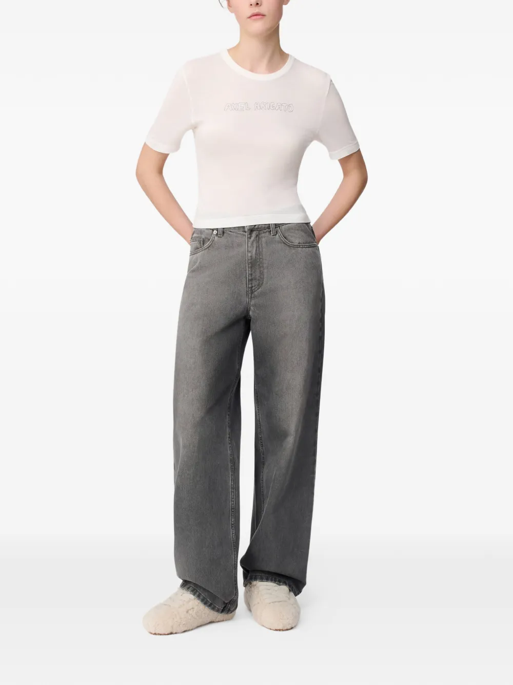  Axel Arigato Logo-detail Top - White 