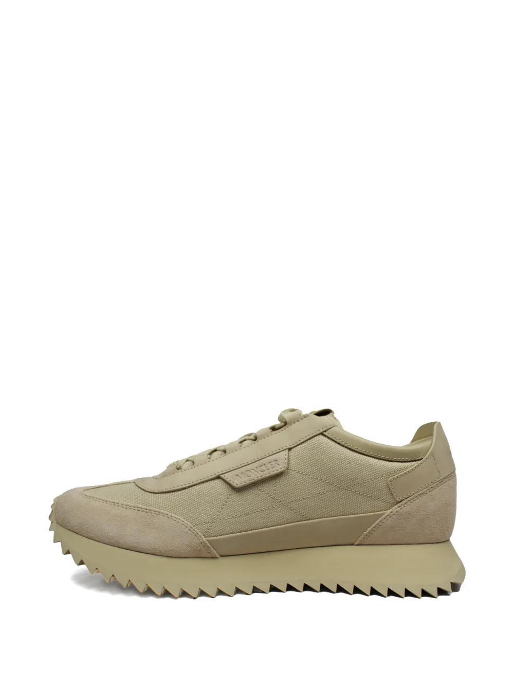 Moncler Pacey 2 textured sneakers Beige