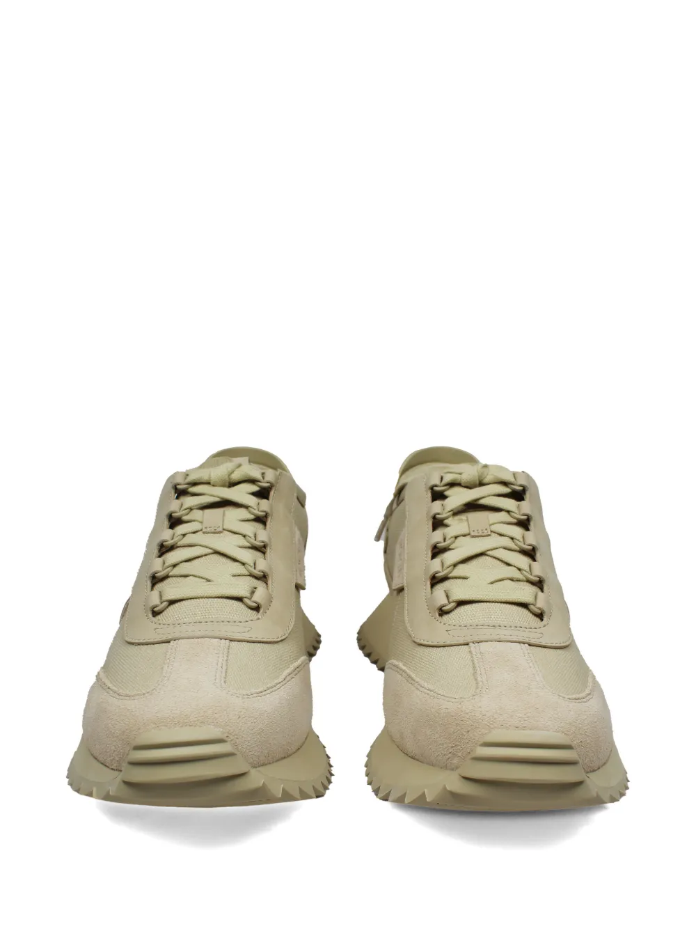Moncler Pacey 2 textured sneakers Beige