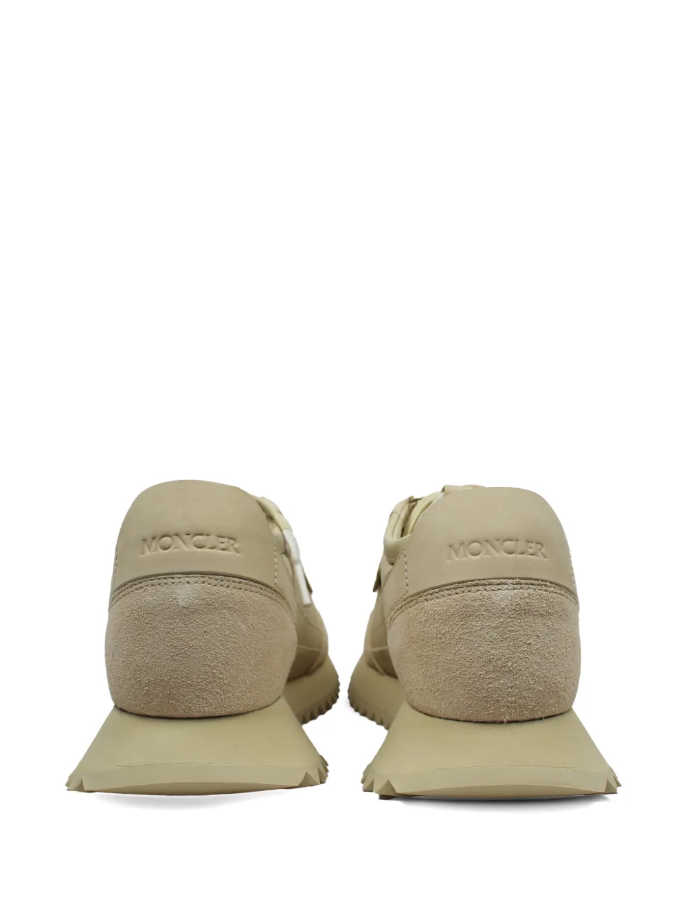 Moncler Pacey 2 textured sneakers Beige