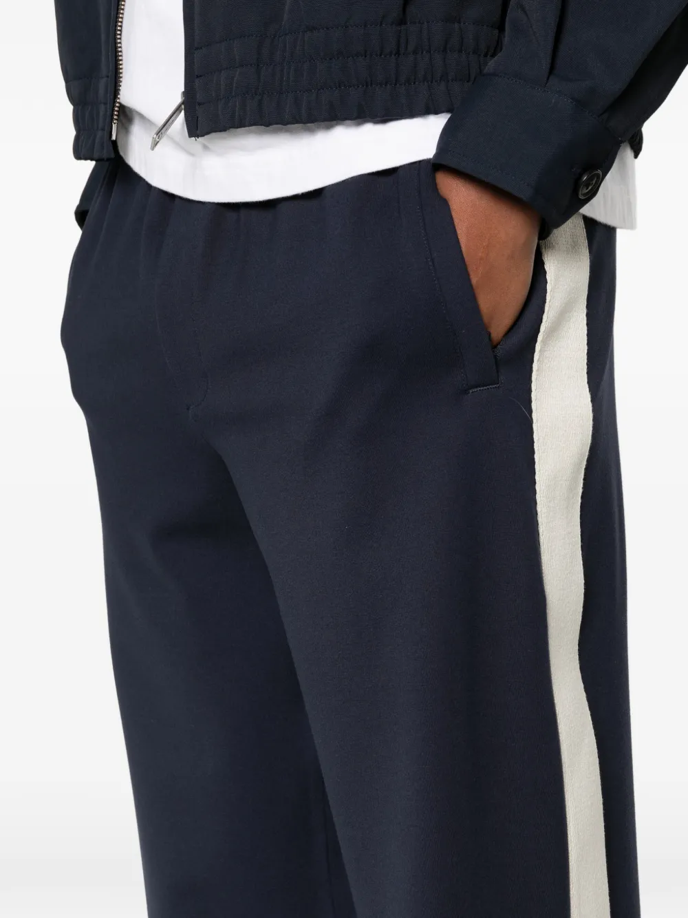 Axel Arigato Trainingsbroek met elastische tailleband Blauw