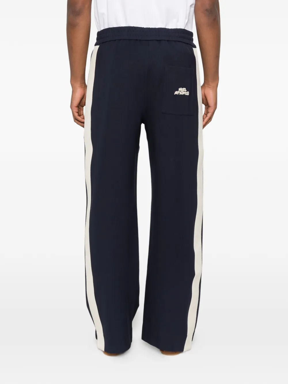 Axel Arigato Trainingsbroek met elastische tailleband Blauw