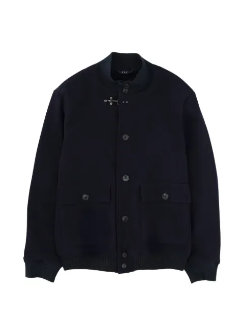 Fay patch pocket wool jacket
