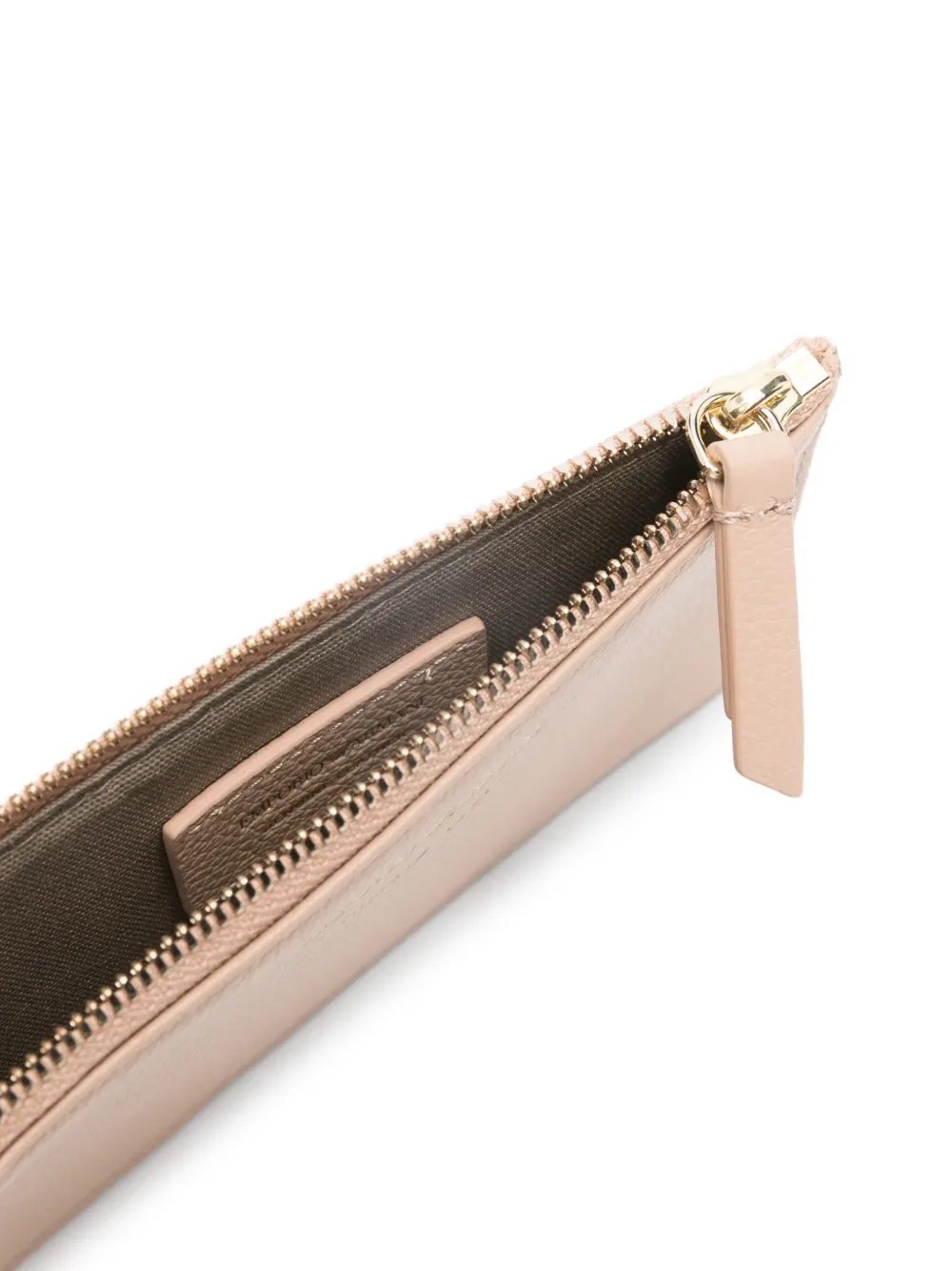 Emporio Armani Portemonnee met rits Beige