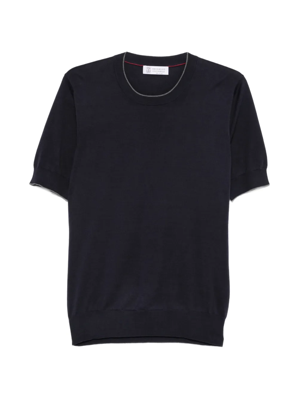Brunello Cucinelli short-sleeve T-shirt - Blue