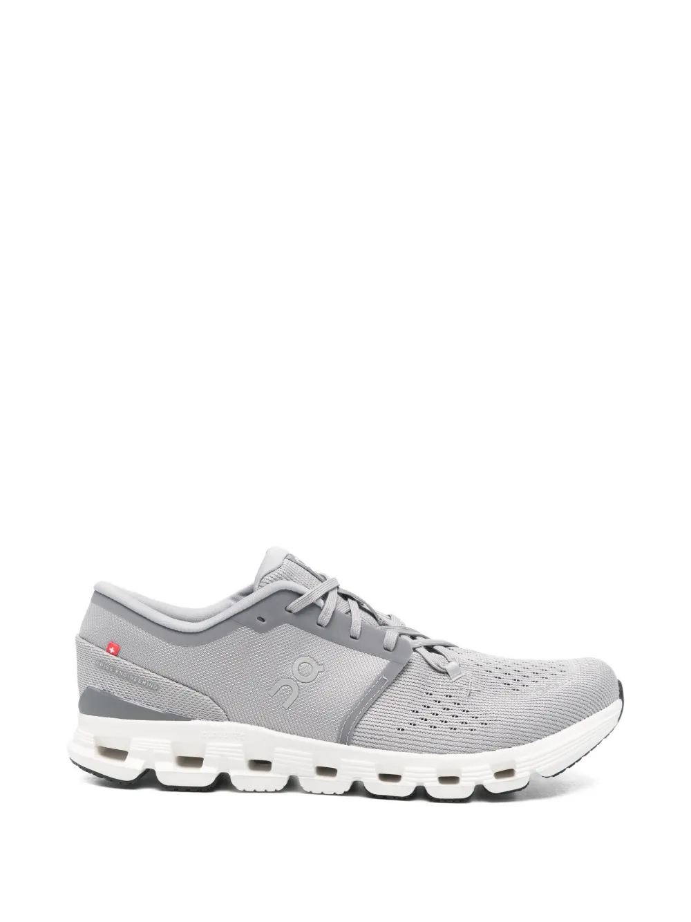 On Running Cloud X 4 perforated sneakers - Grigio