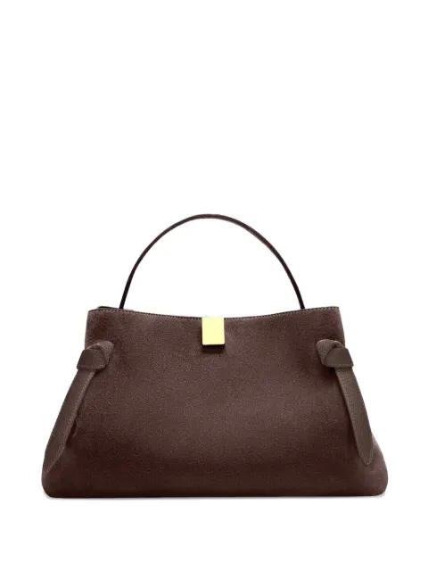 Yuzefi Gyoza suede tote bag