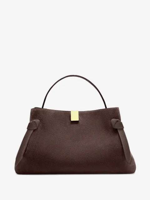 Yuzefi Gyoza suede tote bag