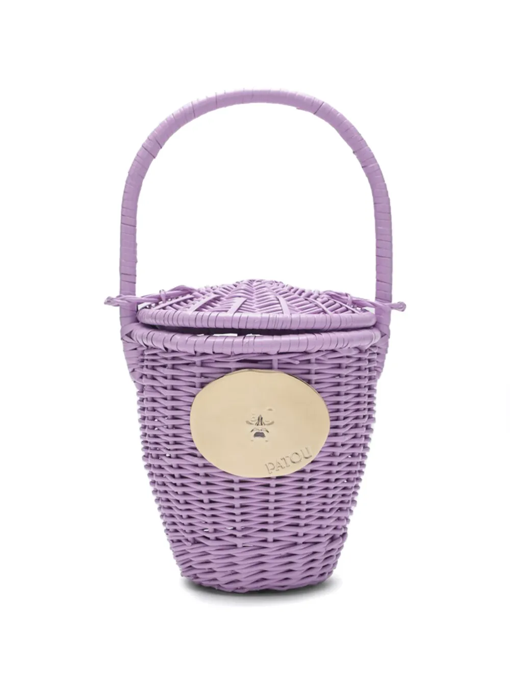 Patou wicker bucket bag - Viola