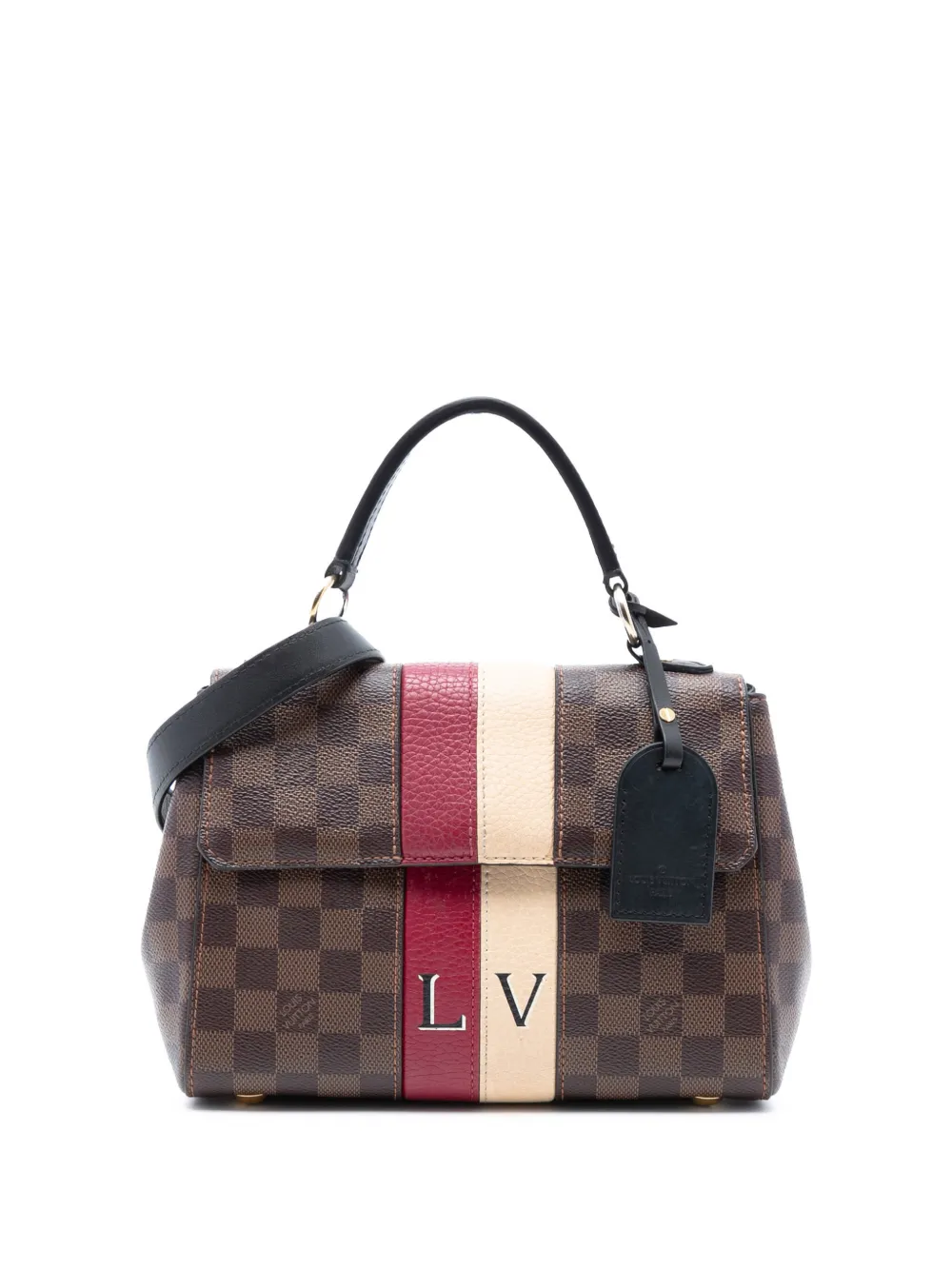 Louis Vuitton Pre-Owned 2018 Damier Ebene Bond Street satchel - Braun