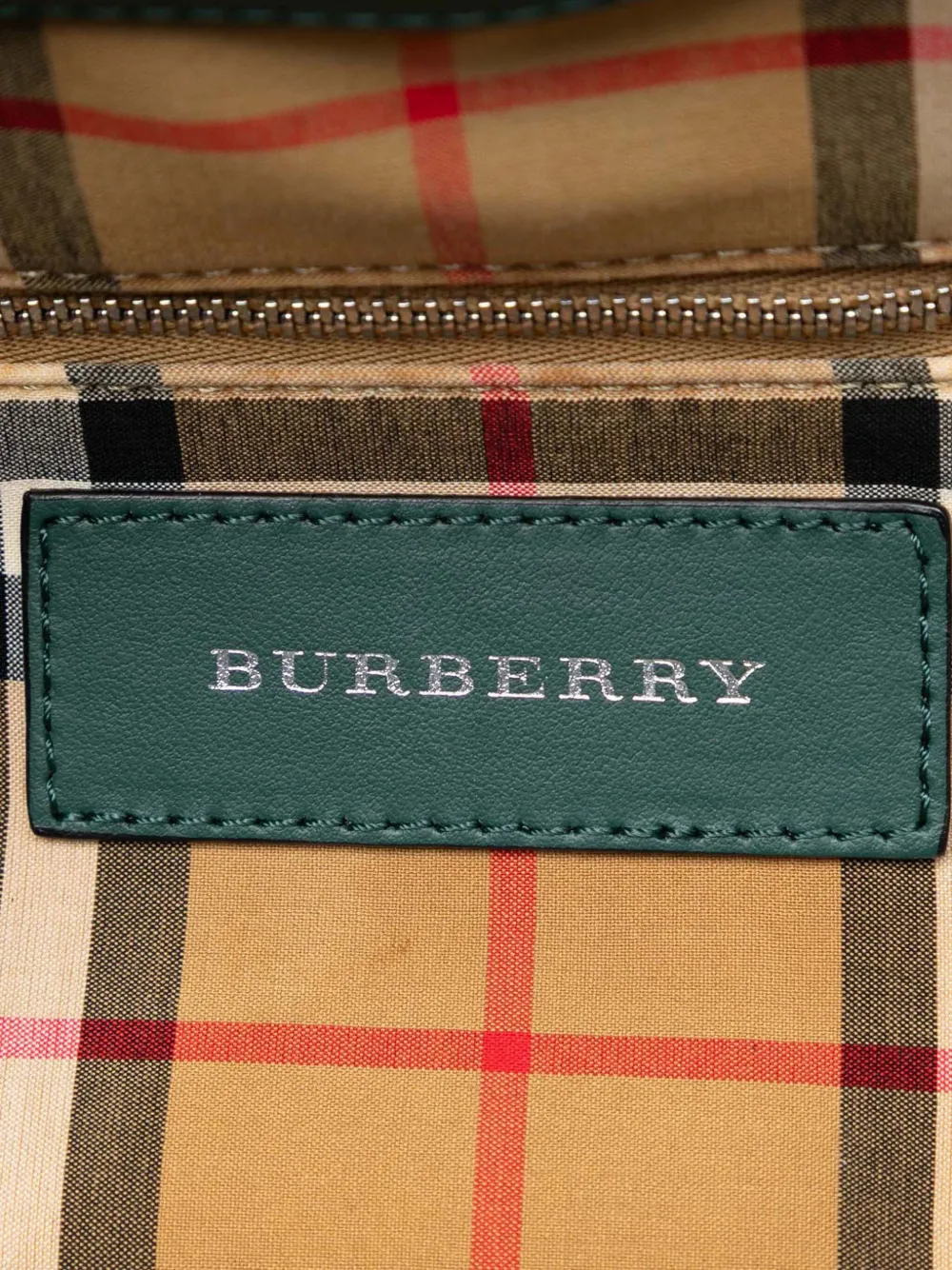 2000-2017 Medium Perforated Leather Banner Satchel