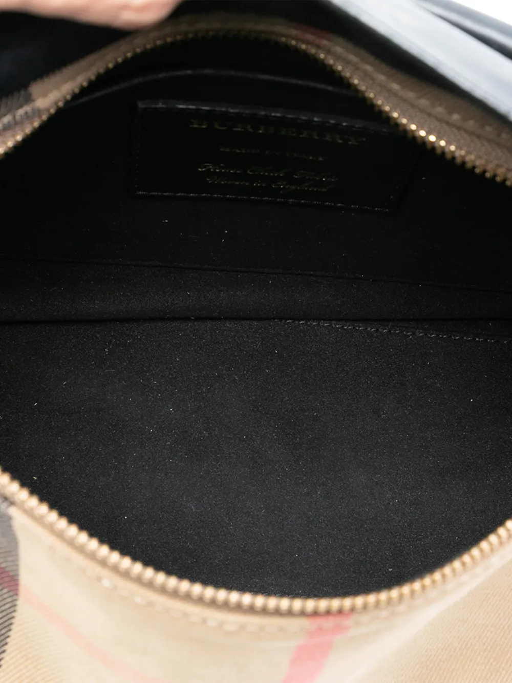 2000-2025 House Check Canvas And Leather Crossbody Bag