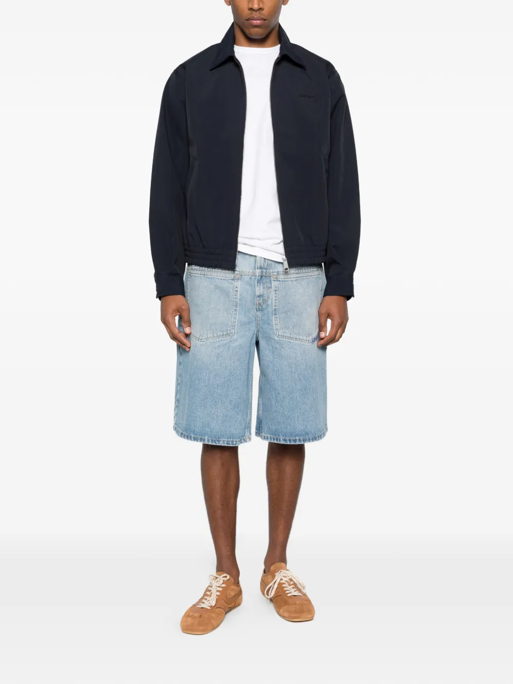  Carhartt Wip Zip Jacket - Blue 