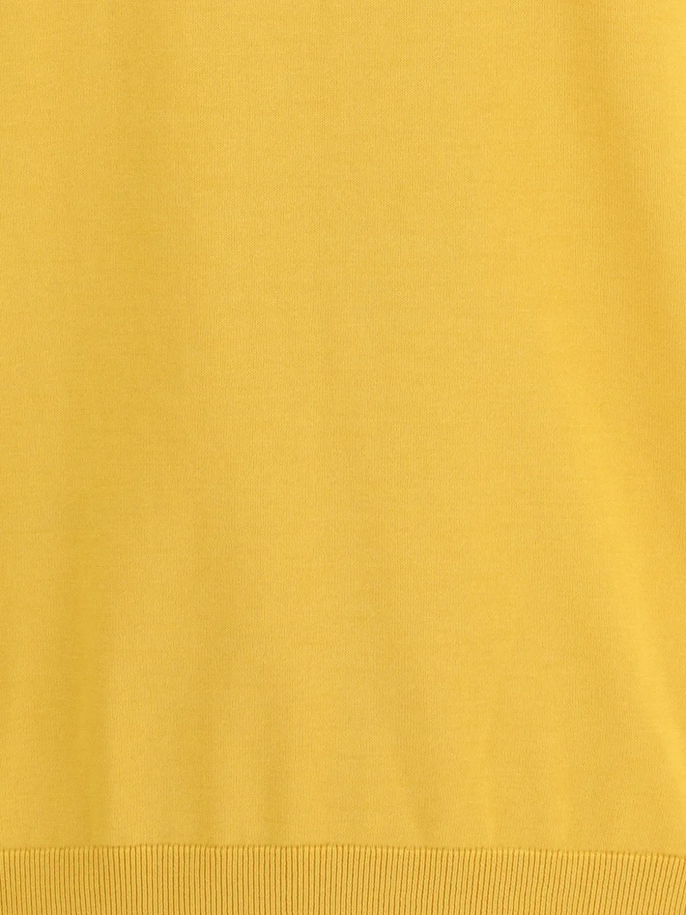 Laneus Geribbelde sweater Geel