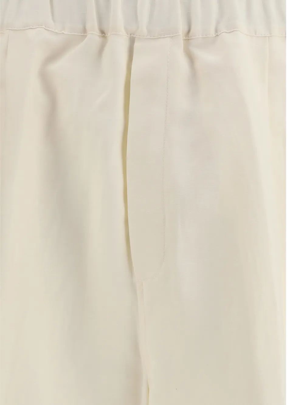 Laneus Elastische broek Beige