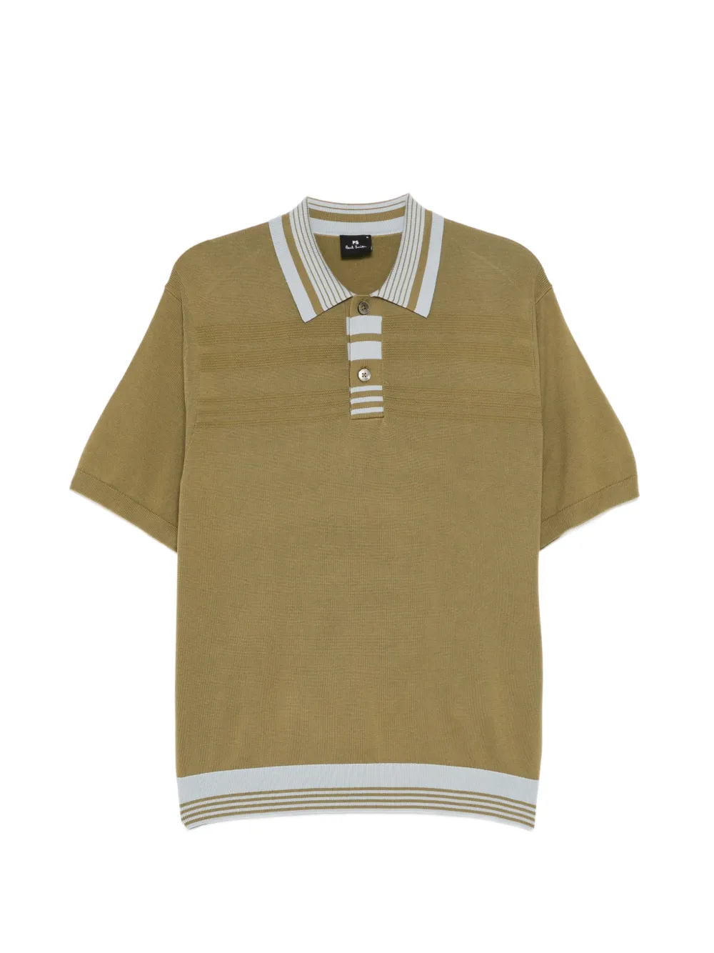 PS Paul Smith Polo a righe - Verde