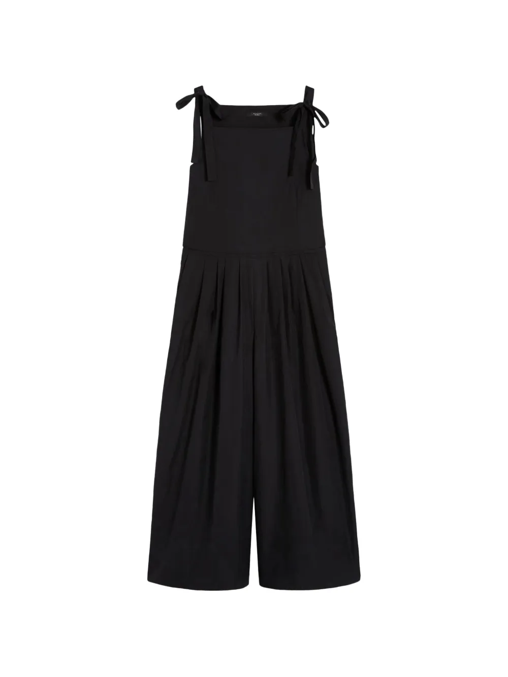 Weekend Max Mara tie strap jumpsuit - Nero
