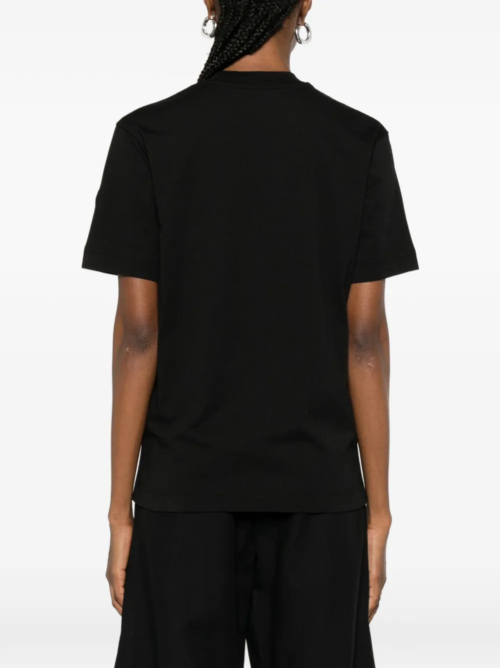 Moncler T-shirt met zak Zwart