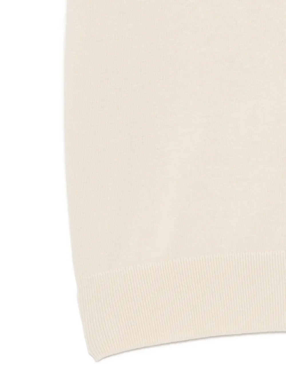 PS Paul Smith Gebreid poloshirt Beige