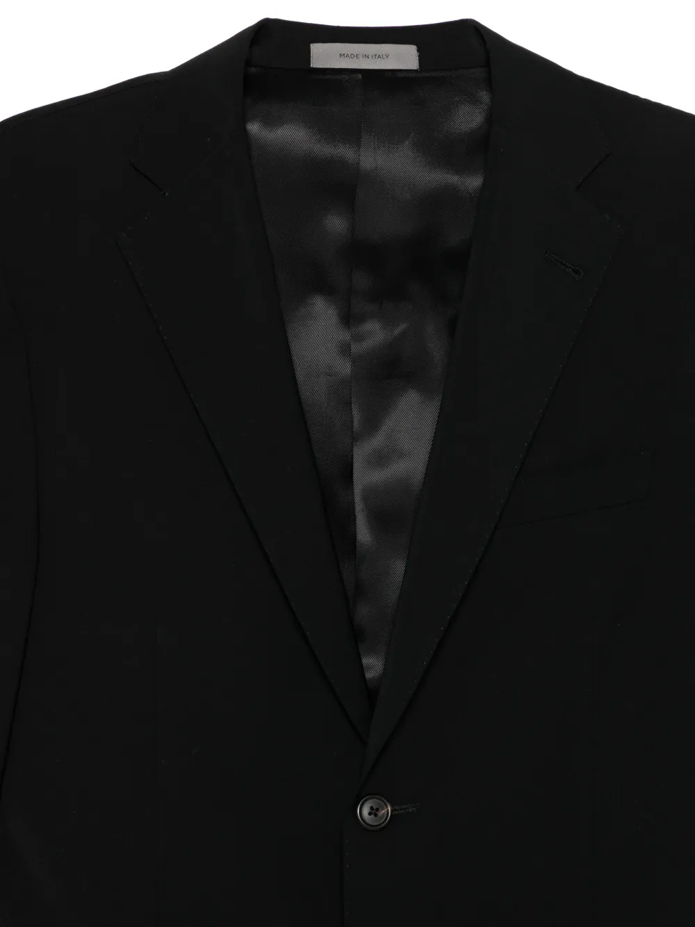  Corneliani Buttoned Suit - Black 
