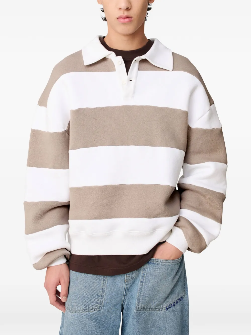  Axel Arigato Striped Sweater - Neutrals 