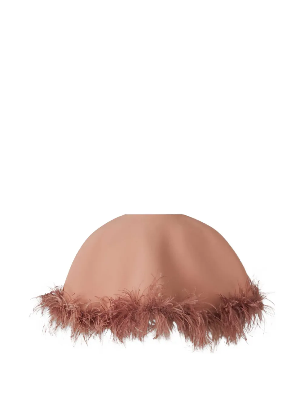  Safiyaa Feather Cape - Neutrals 