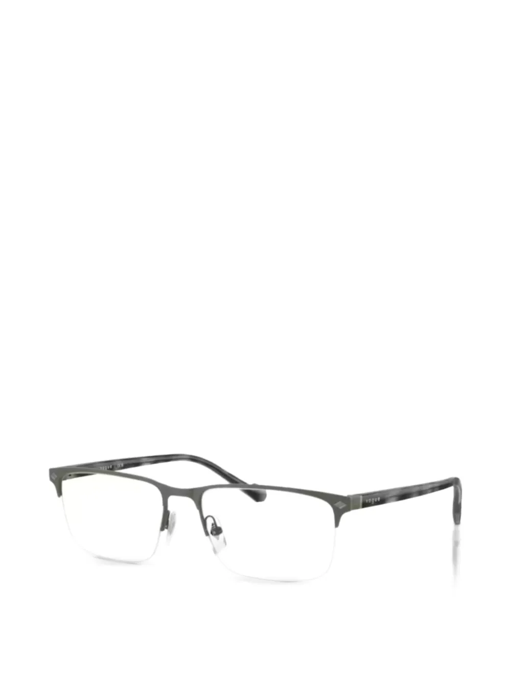 Vogue Eyewear Occhiali con logo a lettere - Grigio