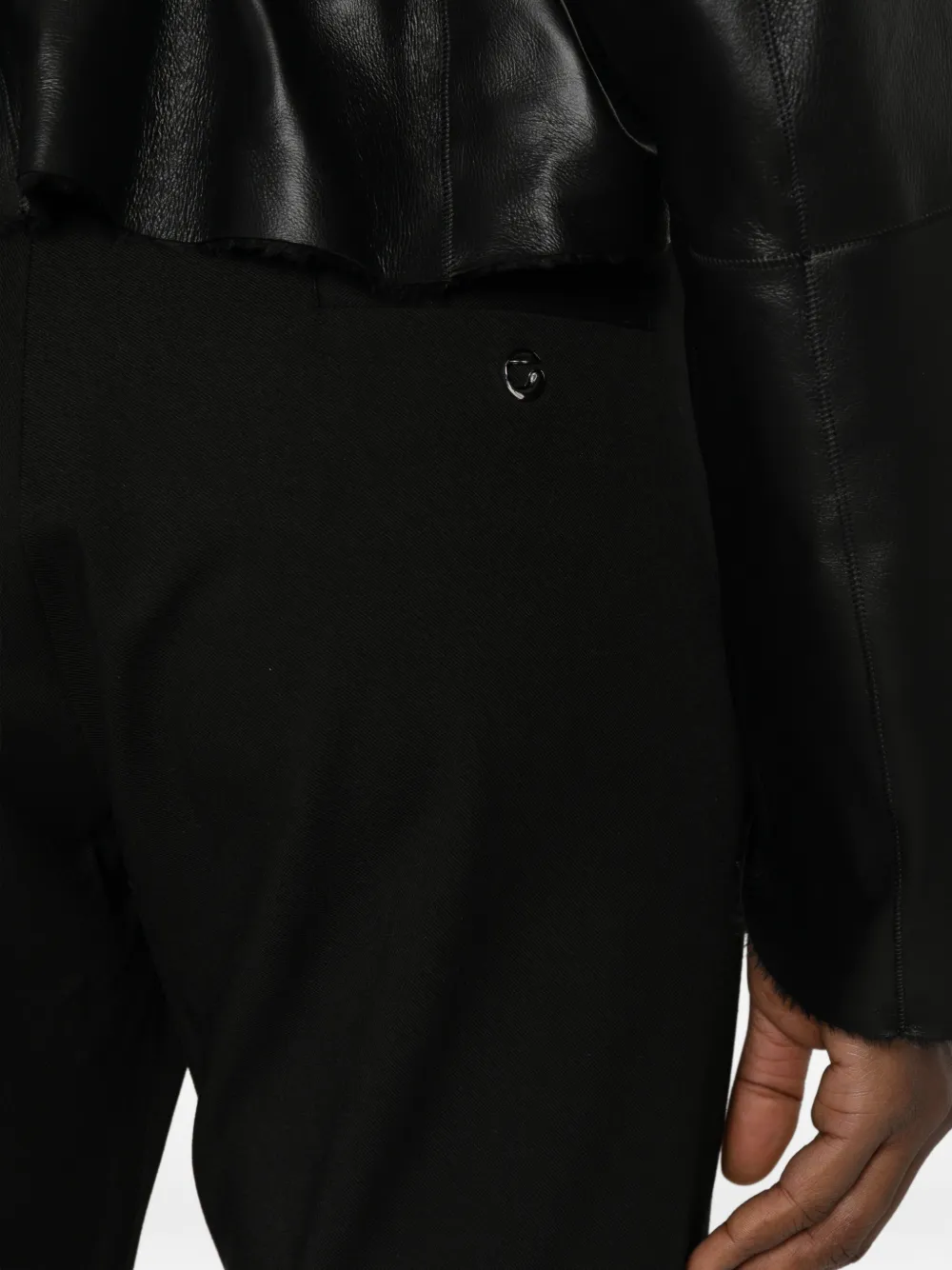 Coperni Flared broek Zwart