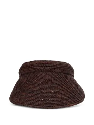Pleats Please Issey Miyake プリーツ ハット | ブラウン | FARFETCH JP